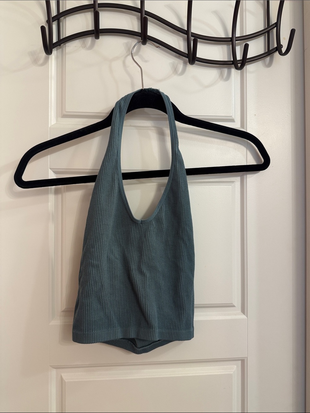 Urban Ourfitters teal halter top S